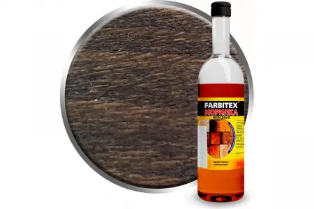 Морилка неводная, стекло, FARBITEX (дуб, 0,5 л (12 шт))  - превью
