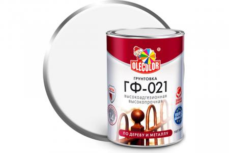 Грунтовка ГФ-021 OLECOLOR (белый, 1 кг)  - превью